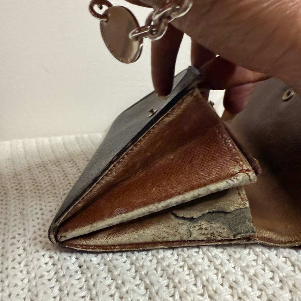 Louis Vuitton vintage Monogram Continental Wallet - Brown (project) - Picture 13 of 14